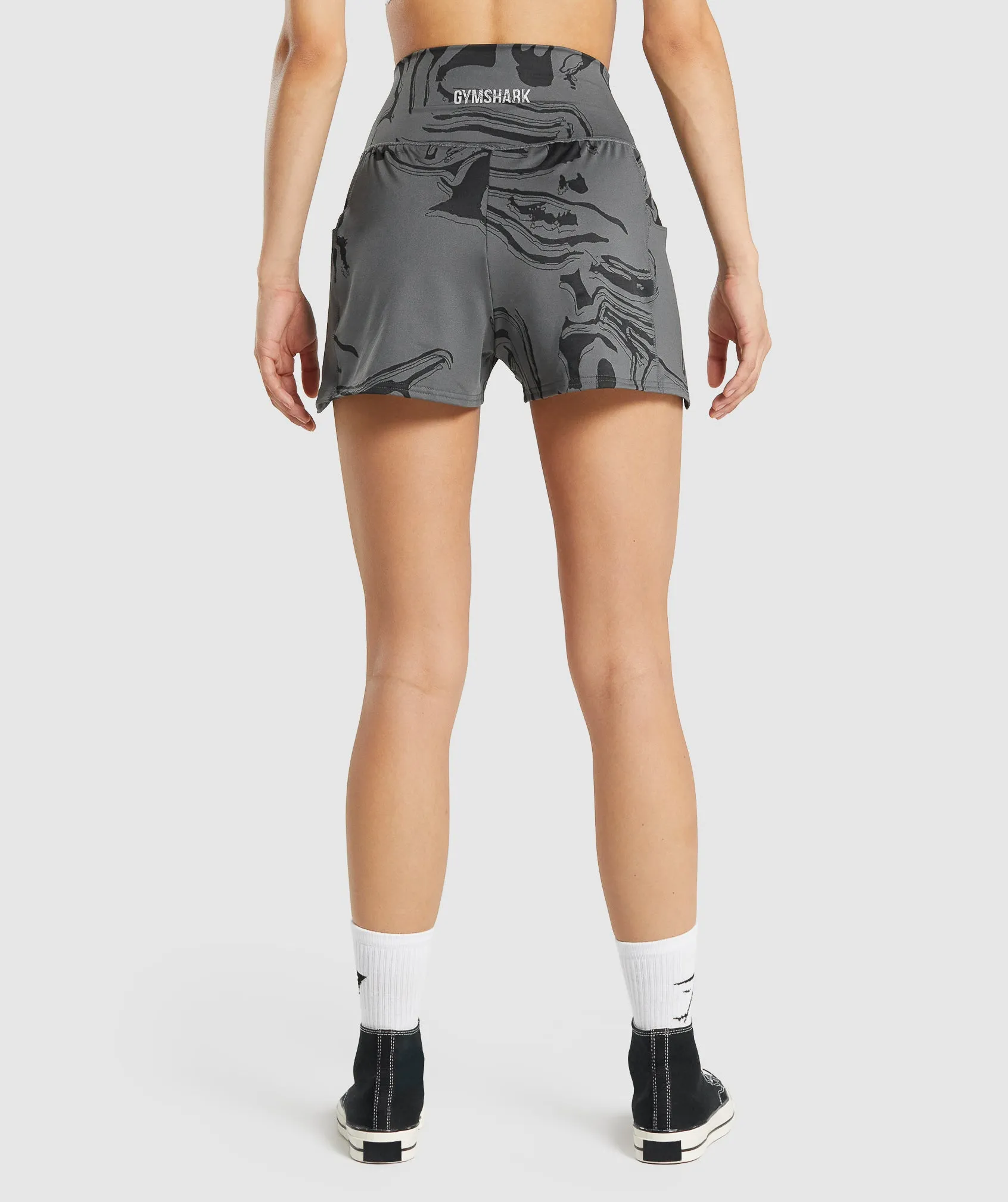 GS Power Jacquard Shorts - Black Print