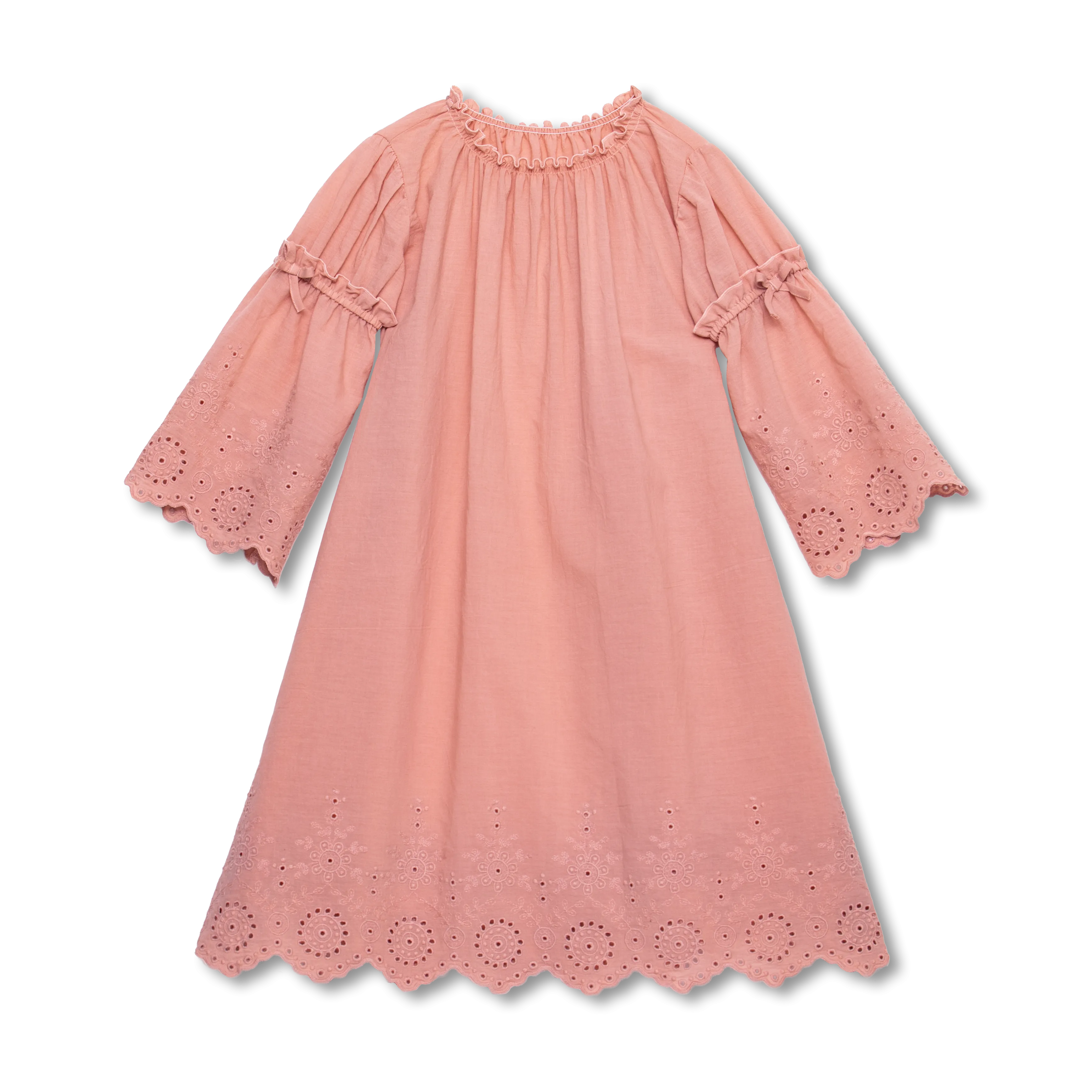 HANNA - GIRLS NIGHTDRESS DUSTY ROSE