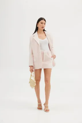 Harper Blazer - Blush Pink