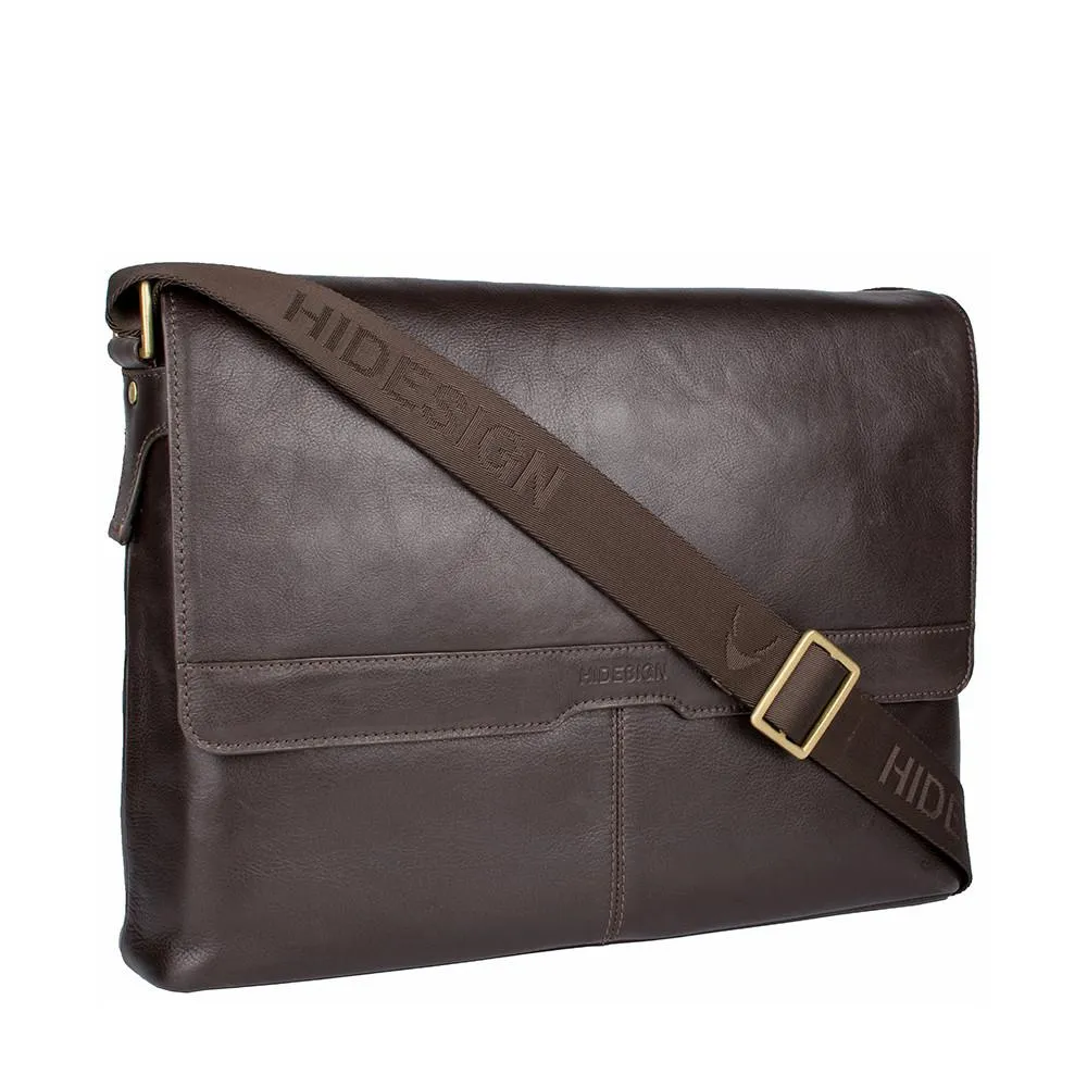 Hidesign Helvellyn Medium Leather Messenger Bag