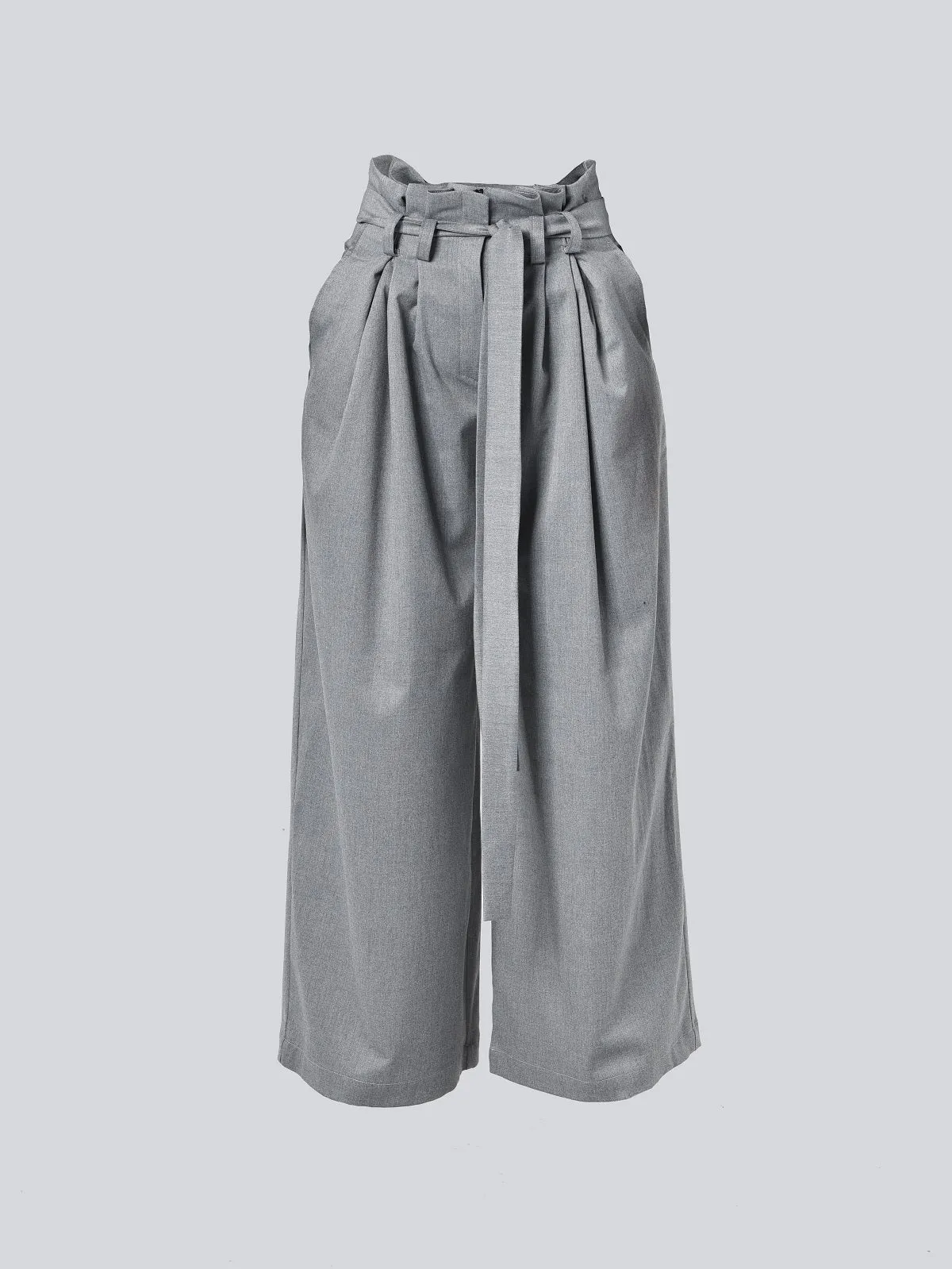 High Waisted Belted Pants