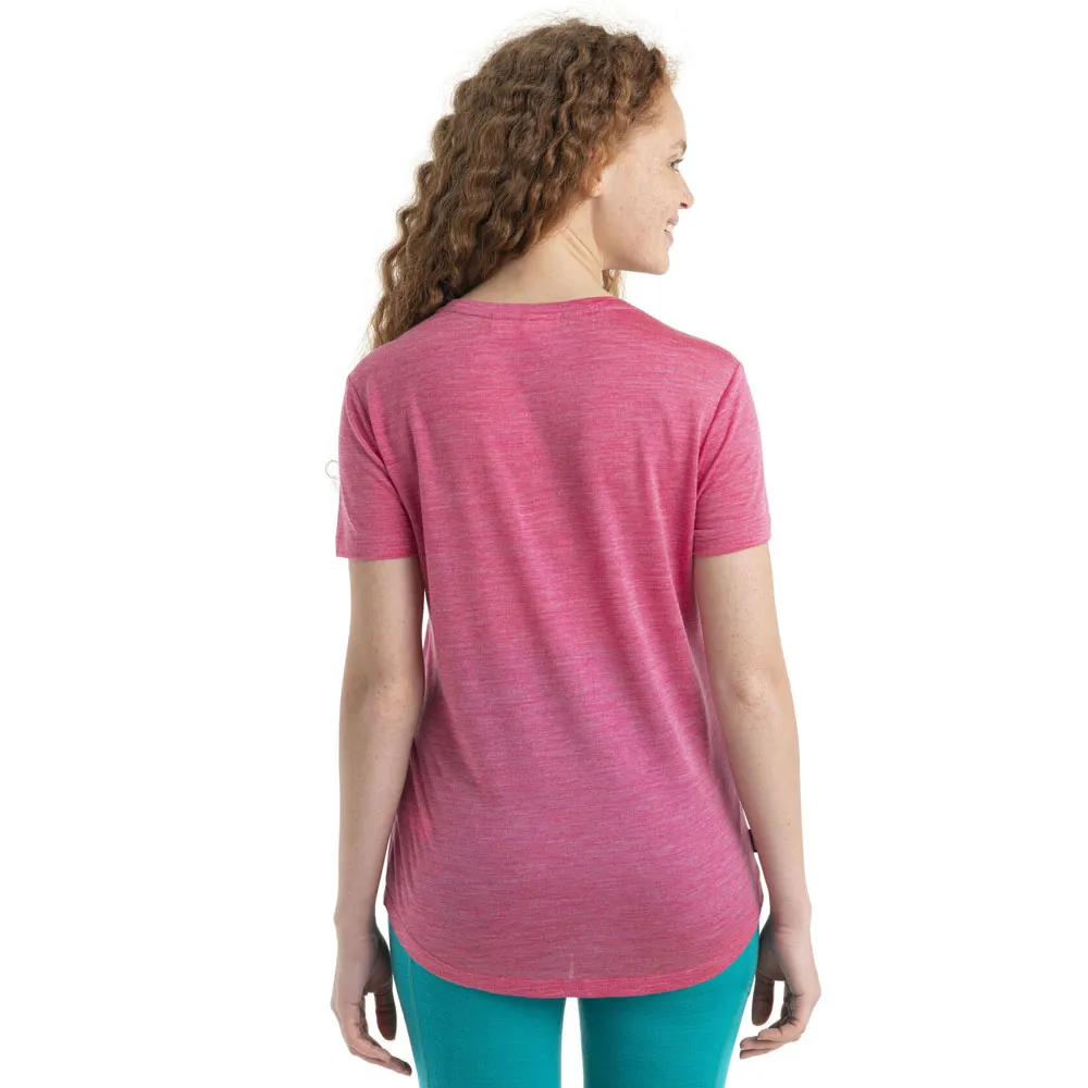 Icebreaker Women's 125 Cool-Lite Merino Sphere II Short Sleeve T-Shirt Peak Quest