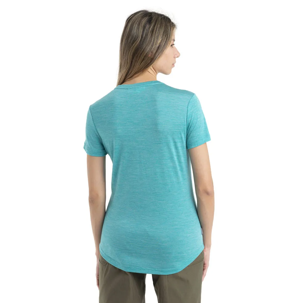 Icebreaker Women's 125 Cool-Lite Merino Sphere II Short Sleeve T-Shirt Peak Quest