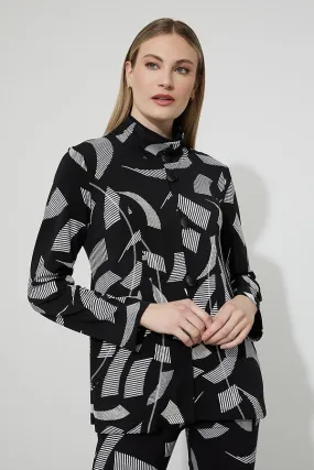 Joseph Ribkoff Sale, 223256 Abstract Print Jacket