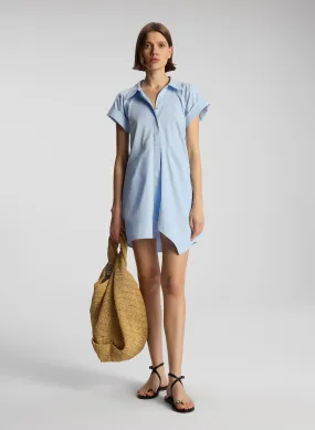 Julie Cotton Mini Shirtdress