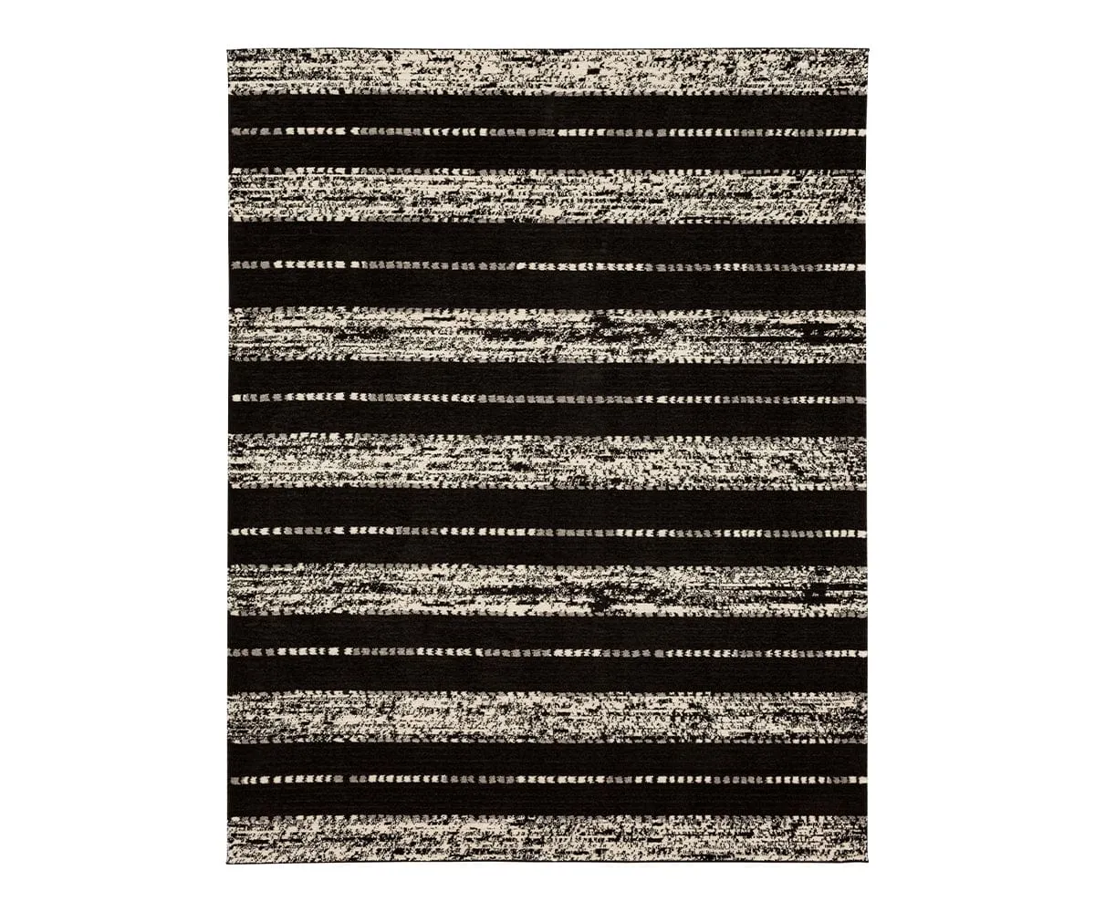 Karastan Traverse Lanes Rug - Charcoal