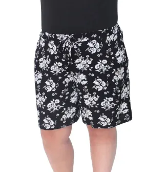 Ladies Printed Rayon Shorts