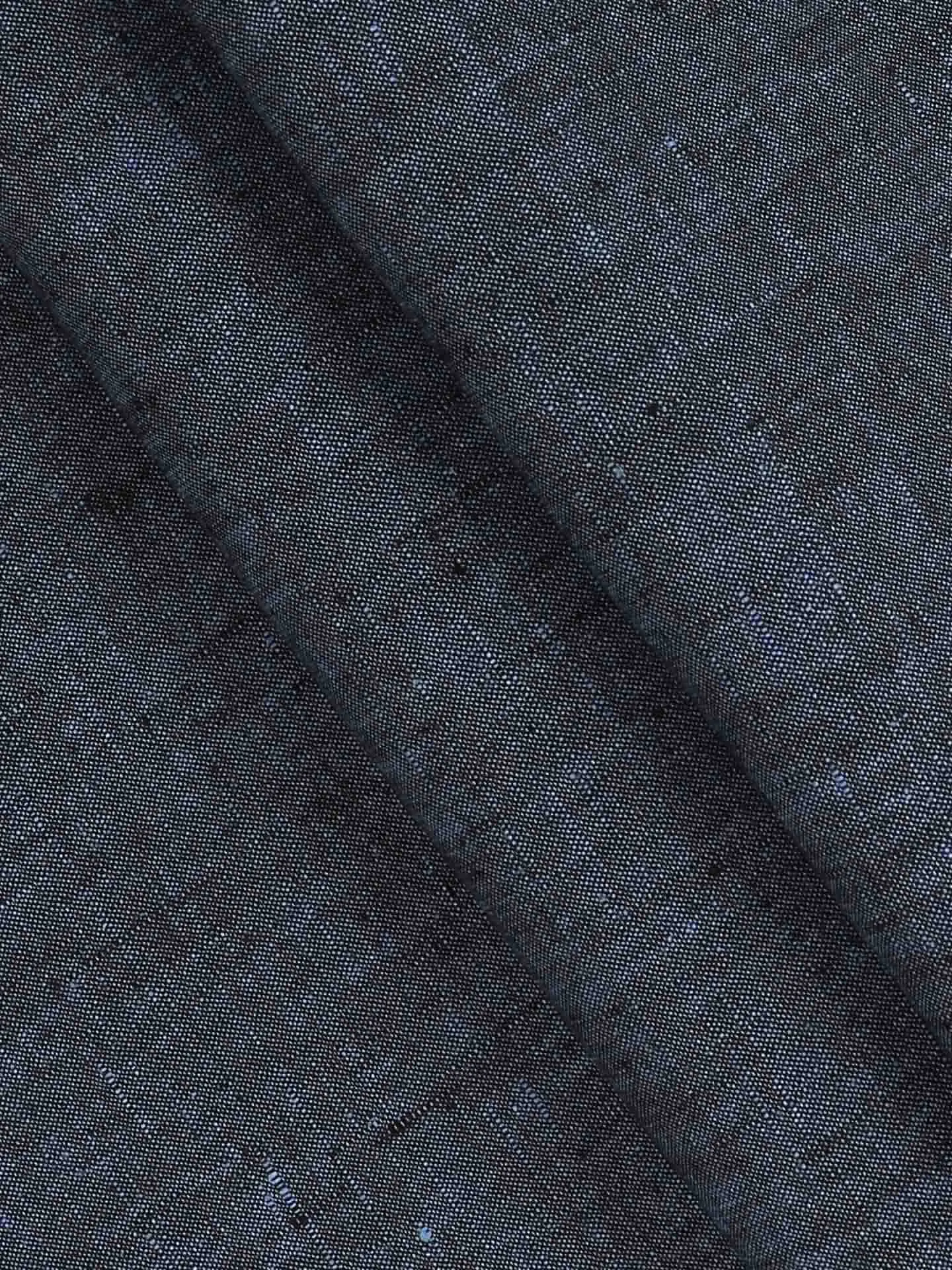 Linen Brooks Blue Suiting Fabric