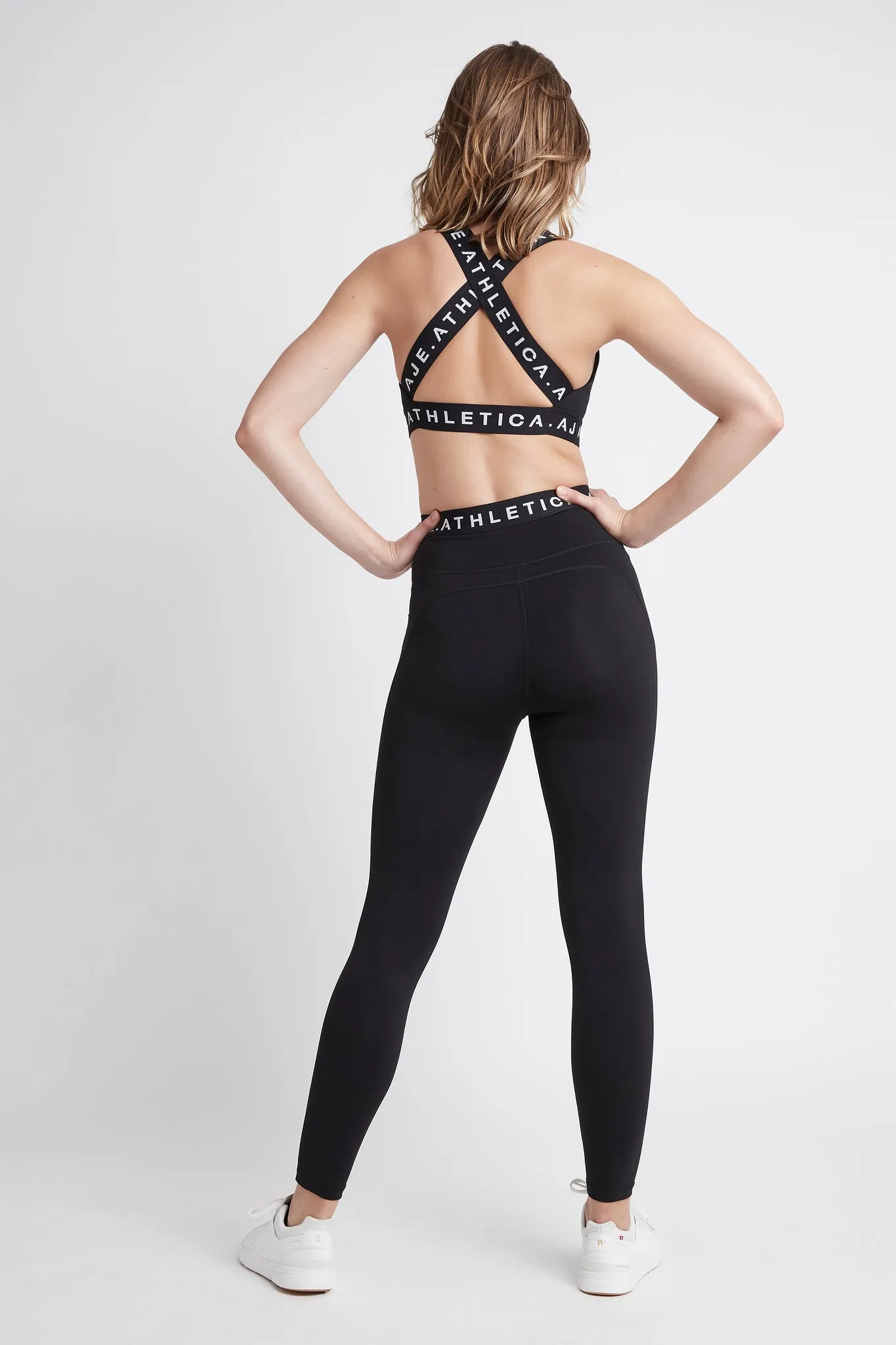 Logotape Laser Cut Full Length Legging 208