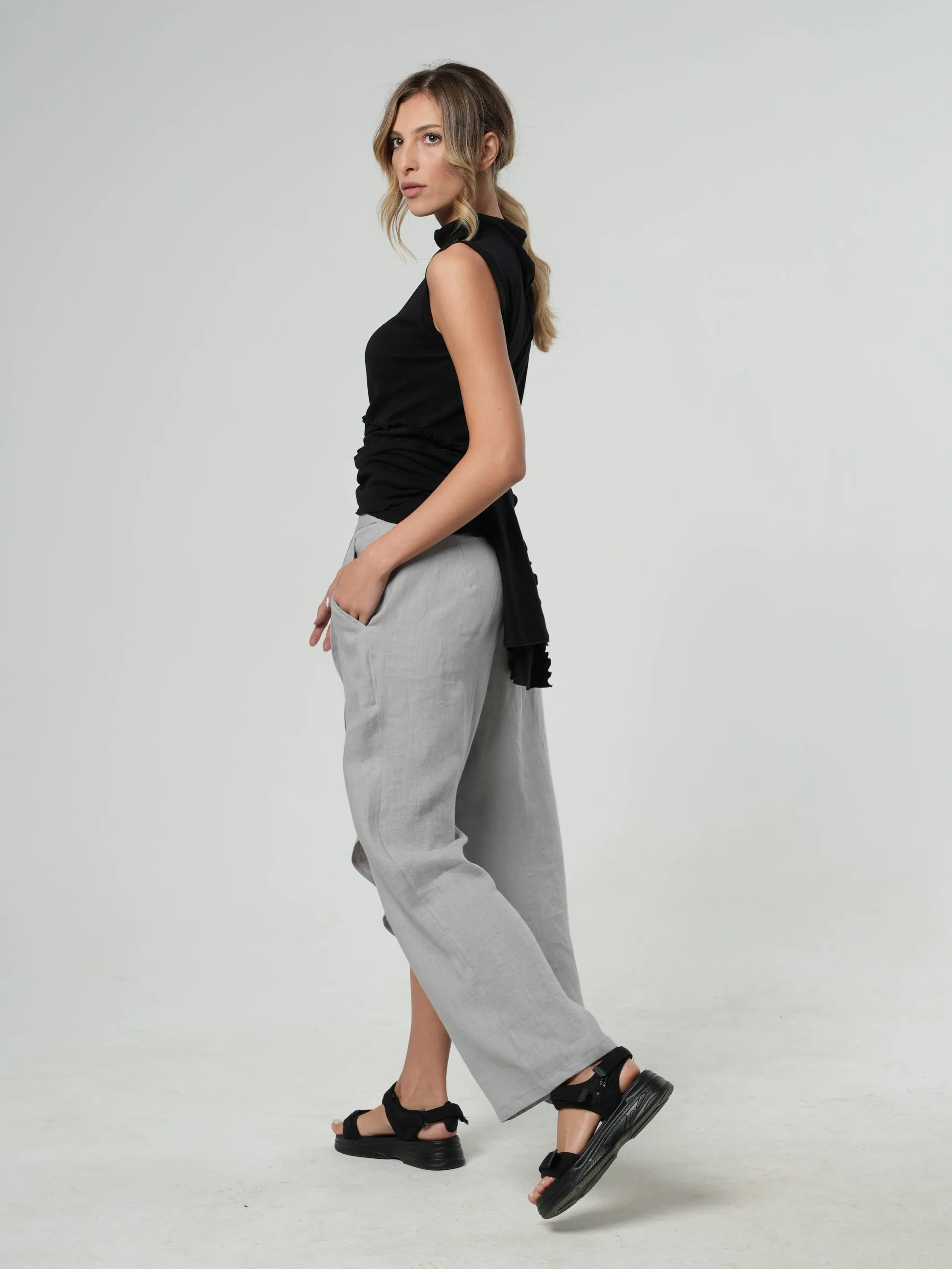 Loose Linen Pants