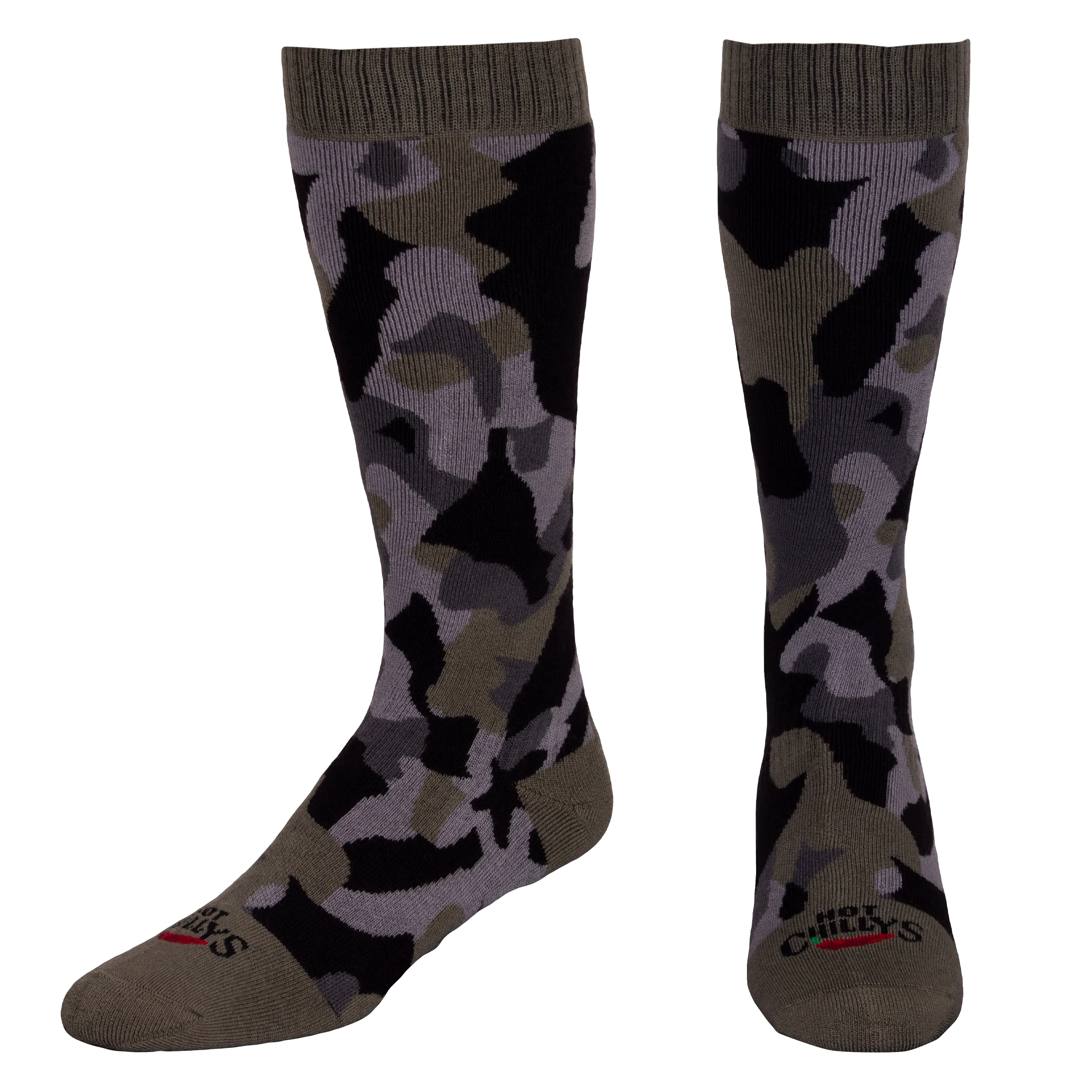 Men's Mid Volume Sock - Textured Camo