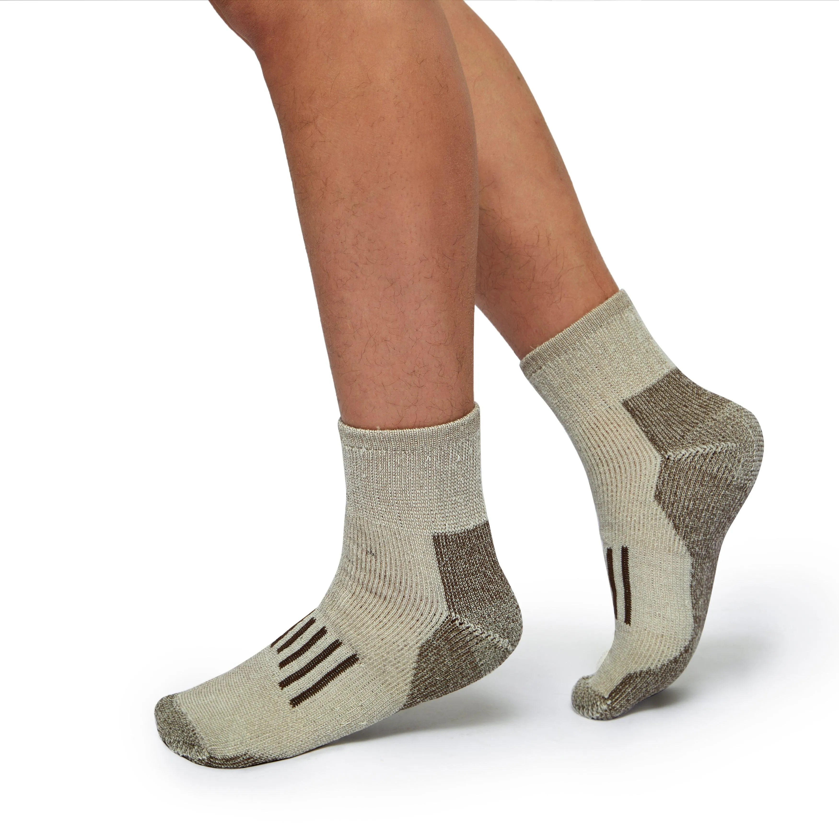 Men's Touch Wear Everyday Stripes ankle socks 4-packs