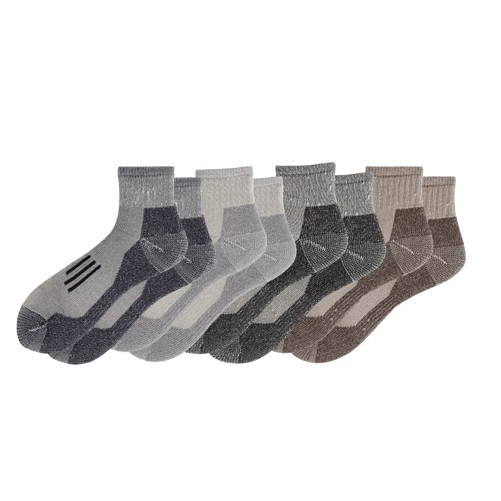 Men's Touch Wear Everyday Stripes ankle socks 4-packs