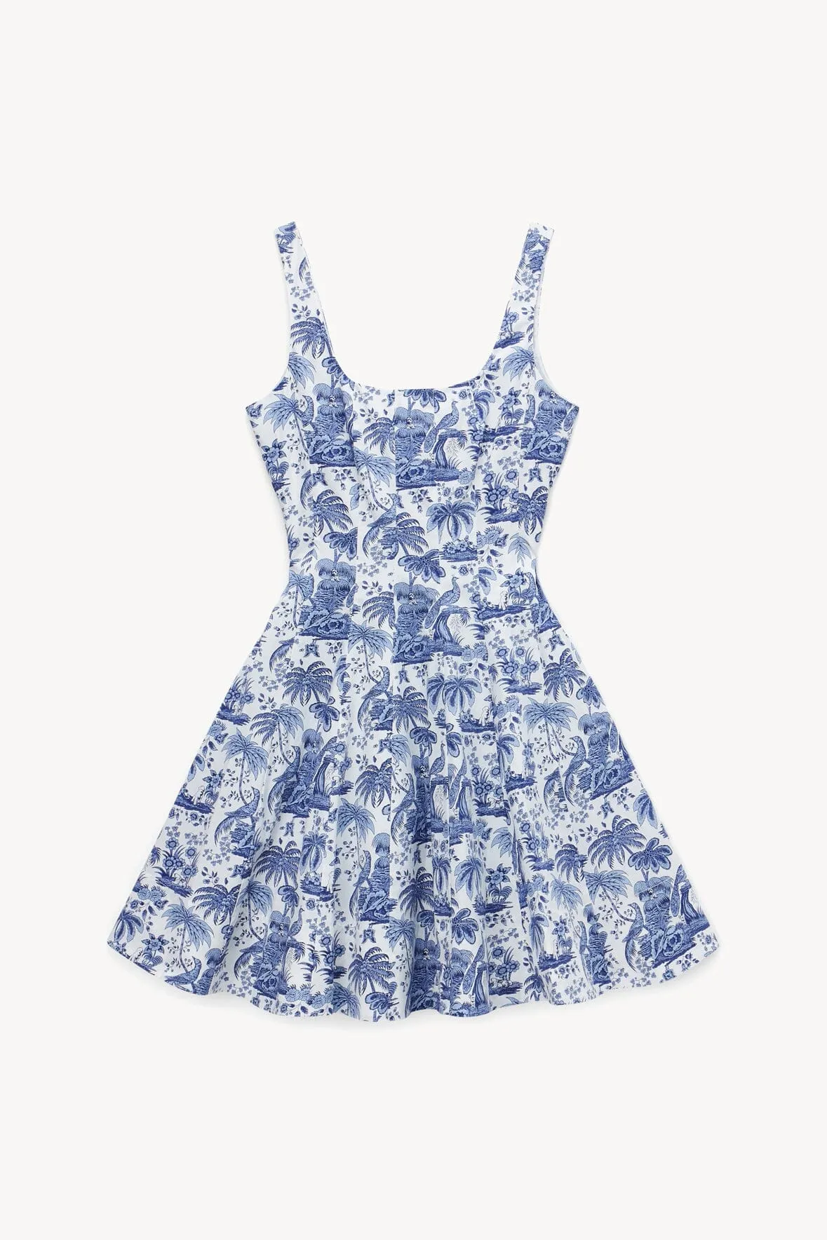 MINI WELLS DRESS | BLUE TOILE