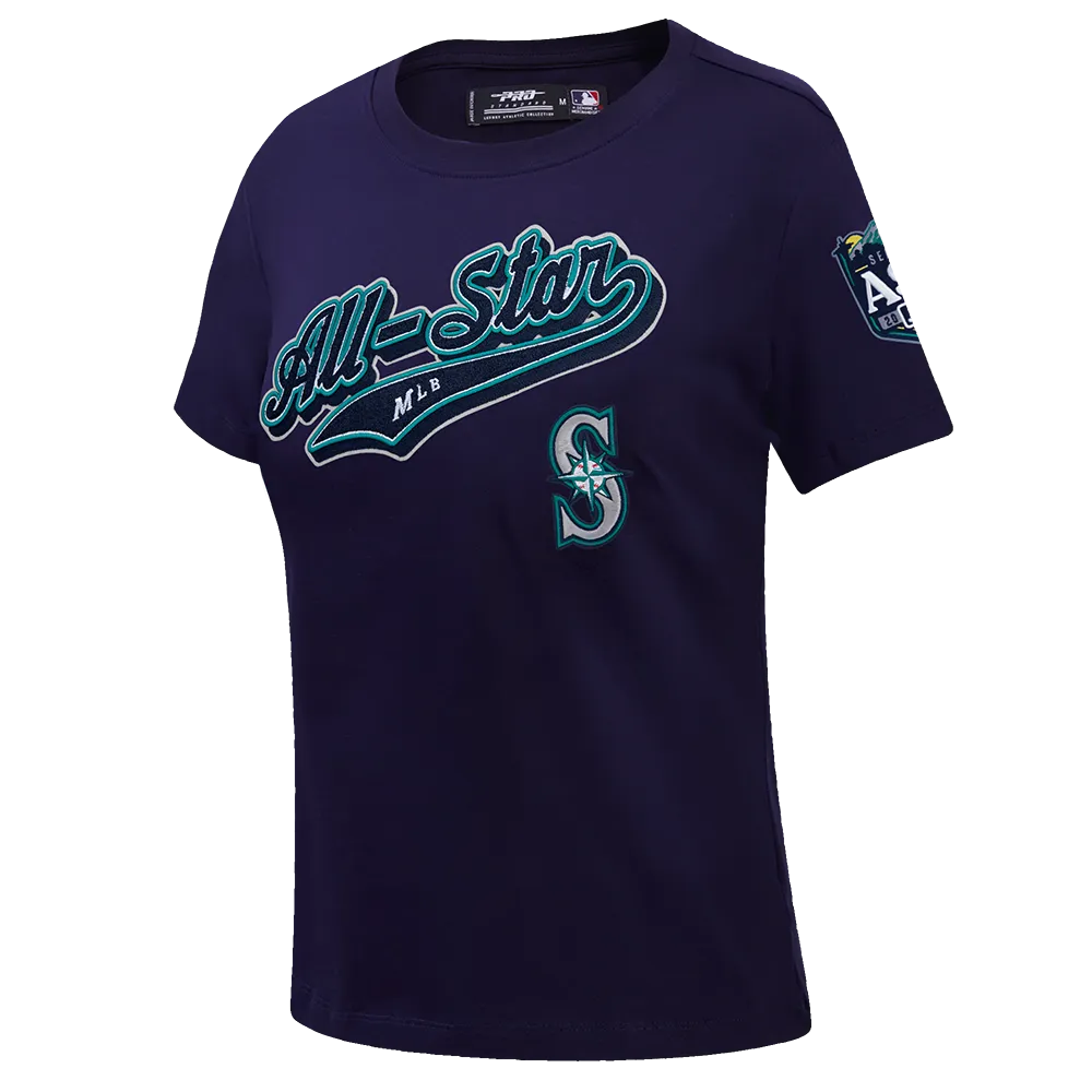 MLB ALL STAR 2023 WOMEN'S SJ SLIM FIT TEE (MIDNIGHT NAVY)