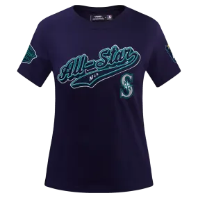 MLB ALL STAR 2023 WOMEN'S SJ SLIM FIT TEE (MIDNIGHT NAVY)