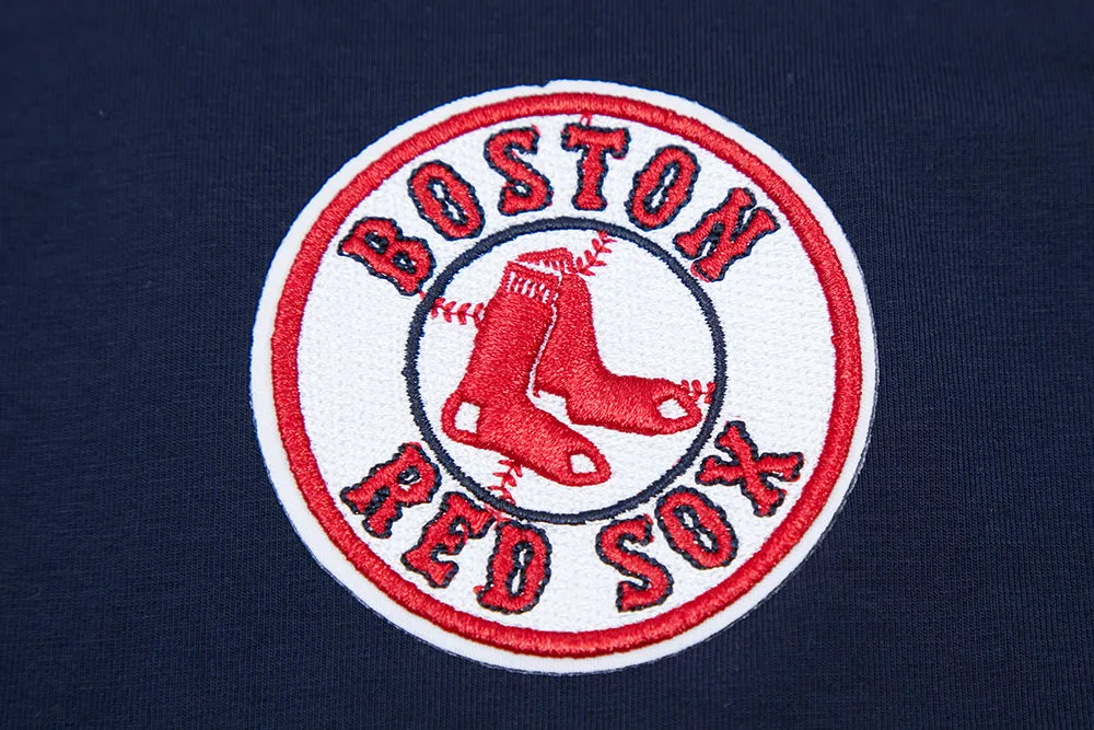 MLB BOSTON RED SOX CLASSIC WOMEN'S BOXY TEE (MIDNIGHT NAVY)