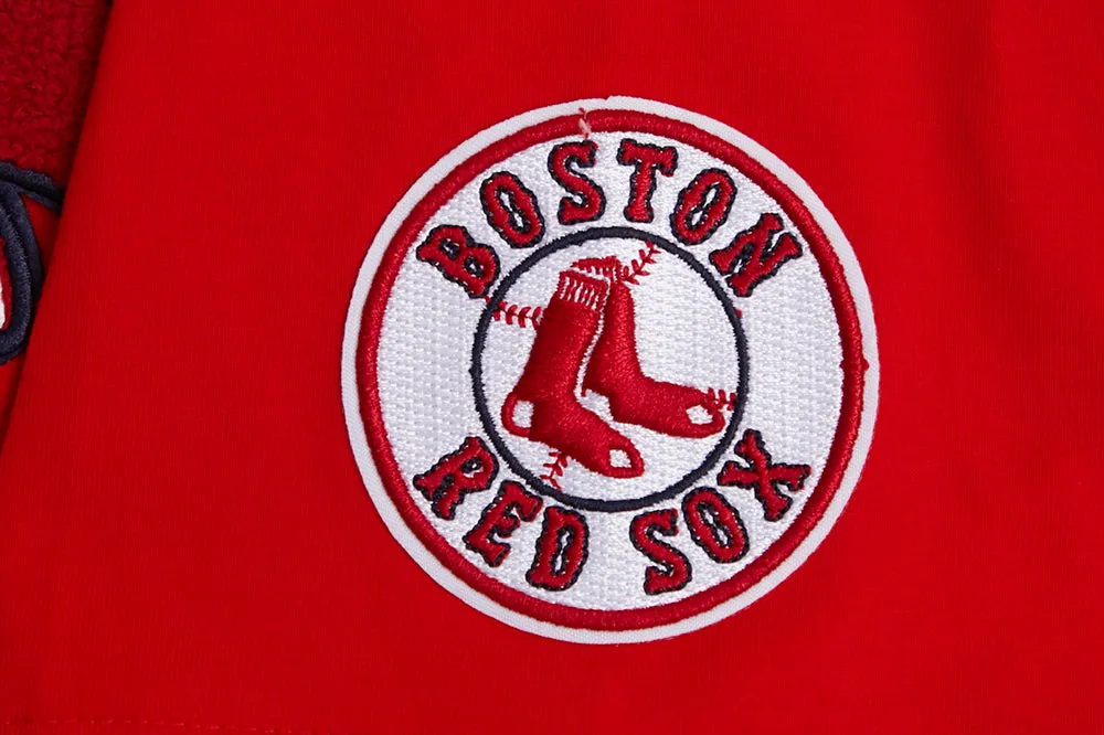 MLB BOSTON RED SOX CLASSIC WOMEN'S BOXY TEE (RED)