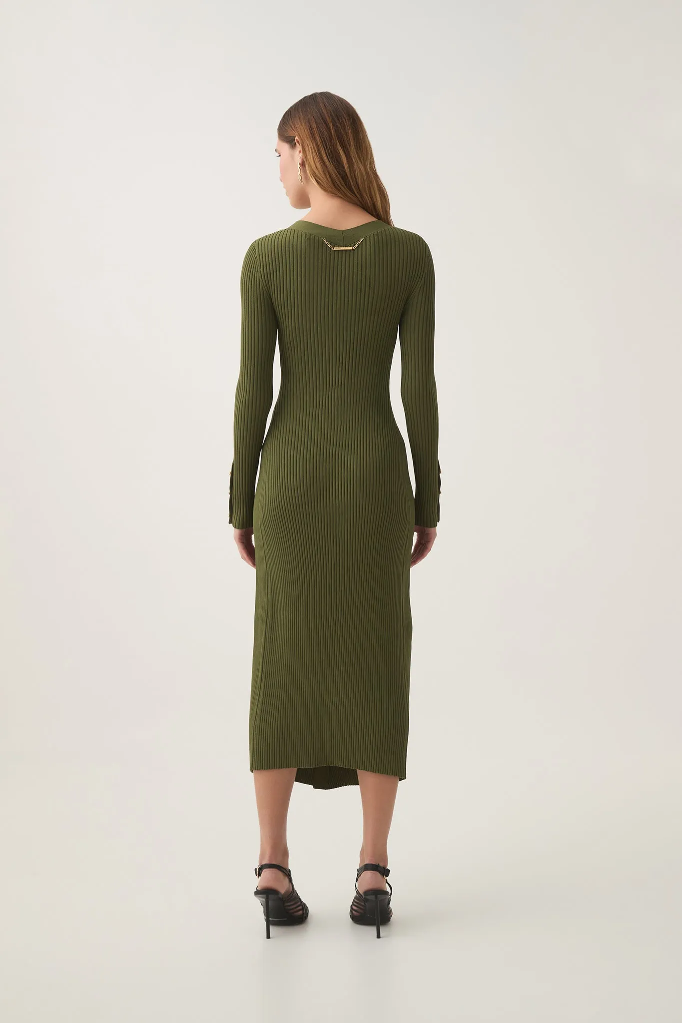 Ondine Knit Midi Dress