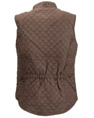 Outback® Women's Grand Prix Quilted Brown Vest