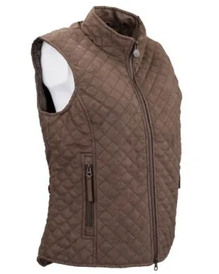 Outback® Women's Grand Prix Quilted Brown Vest