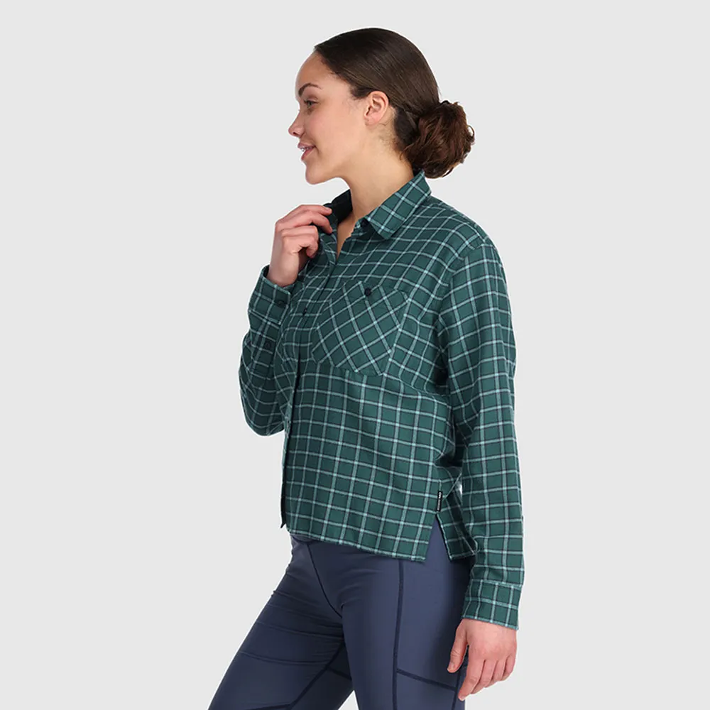 Outdoor Research Womens Feedback Lightweight Flannel Shirt