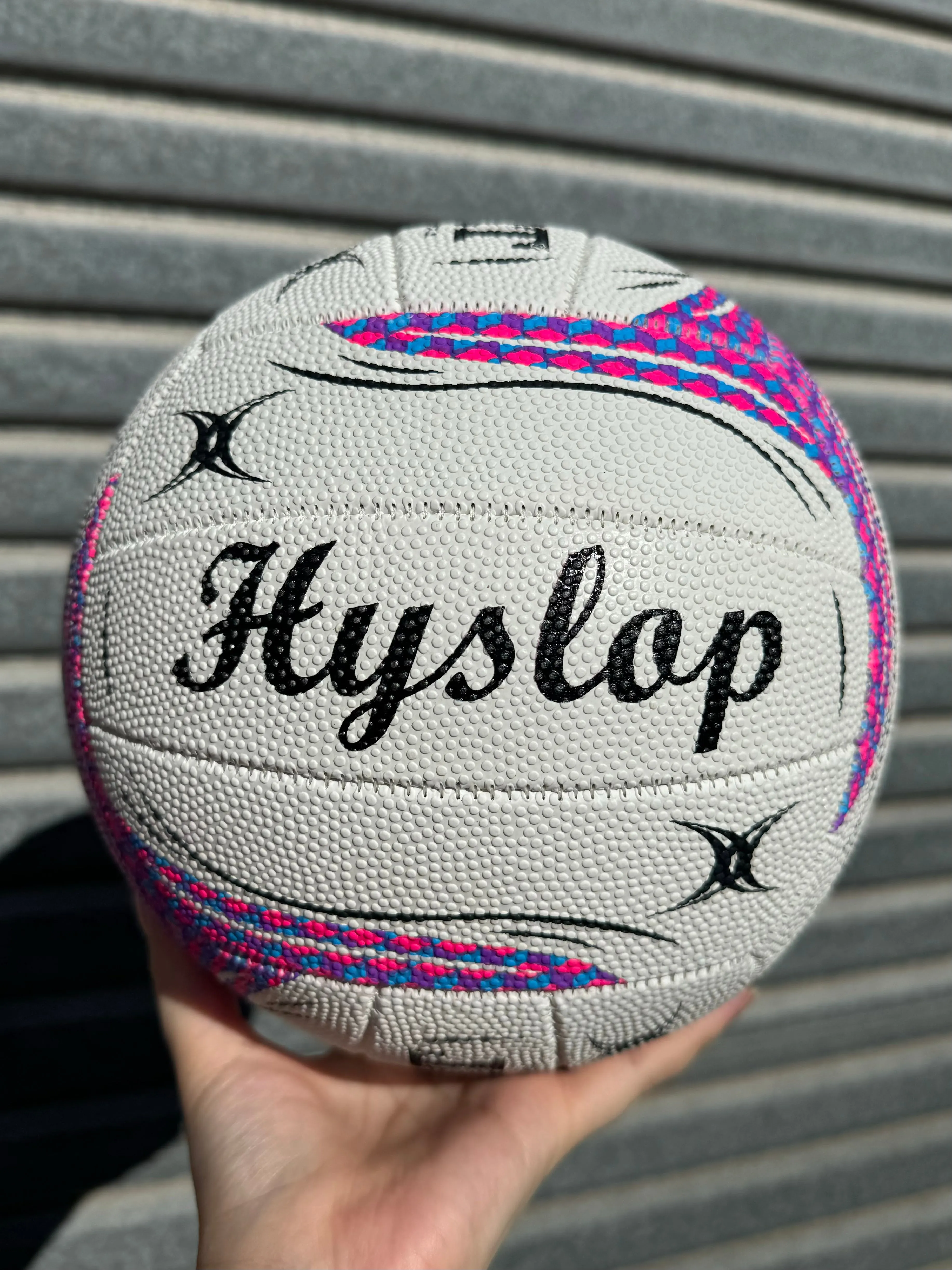 Personalised Gilbert White Spectra Netball (SIZE 4, 5)