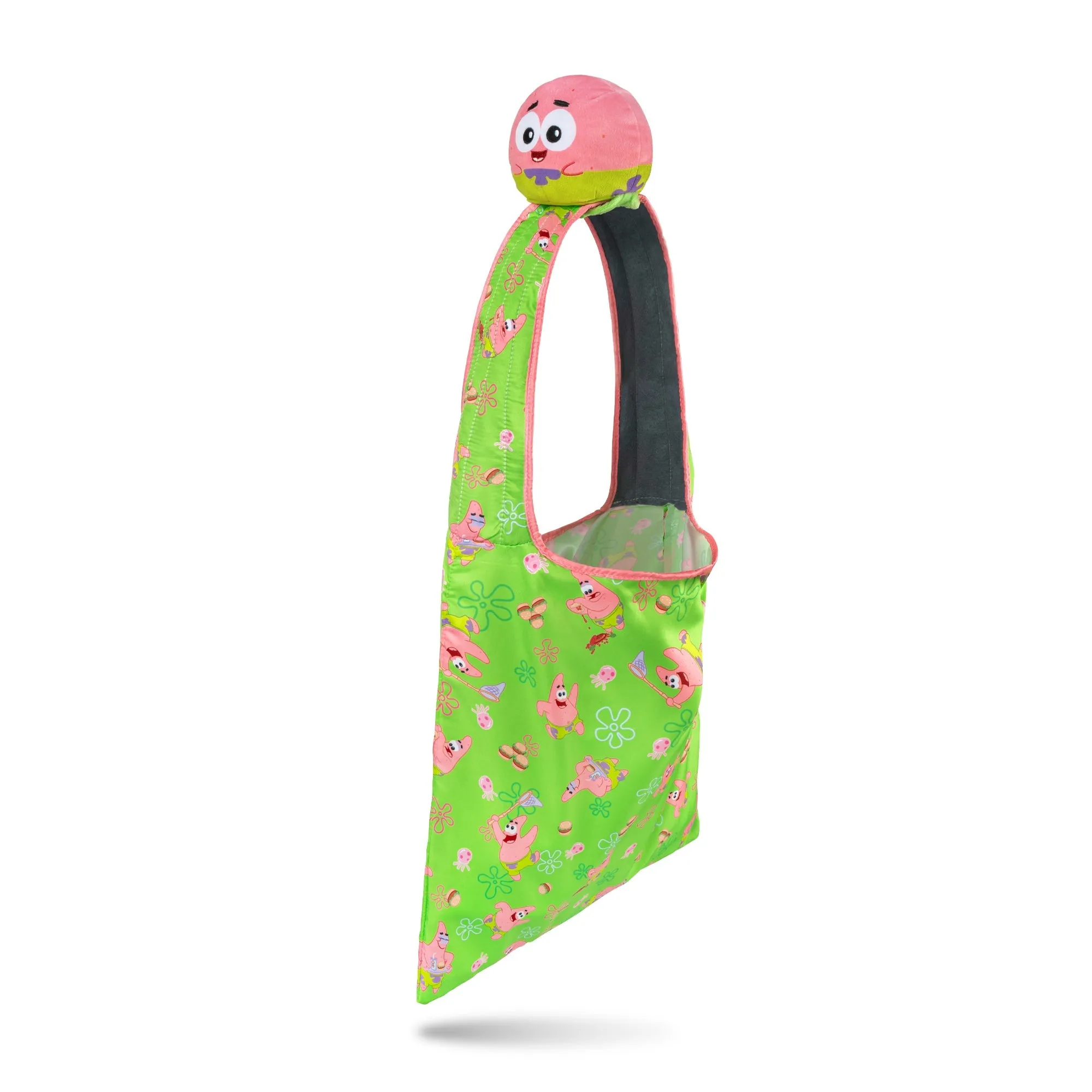 Plushiverse Patrick Star Snacktime Plushie Tote Bag