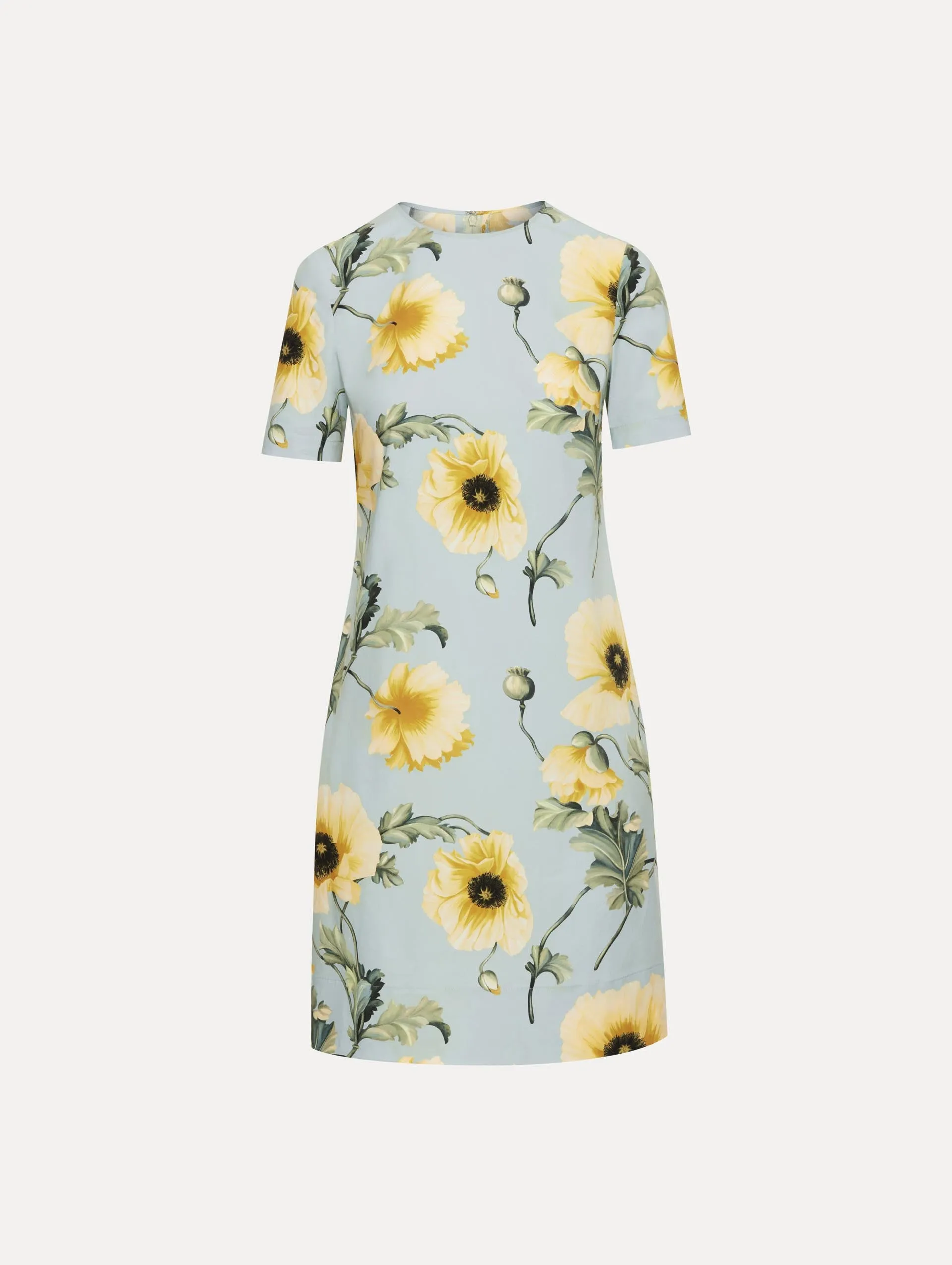 Poppy Cotton Poplin Shift Dress