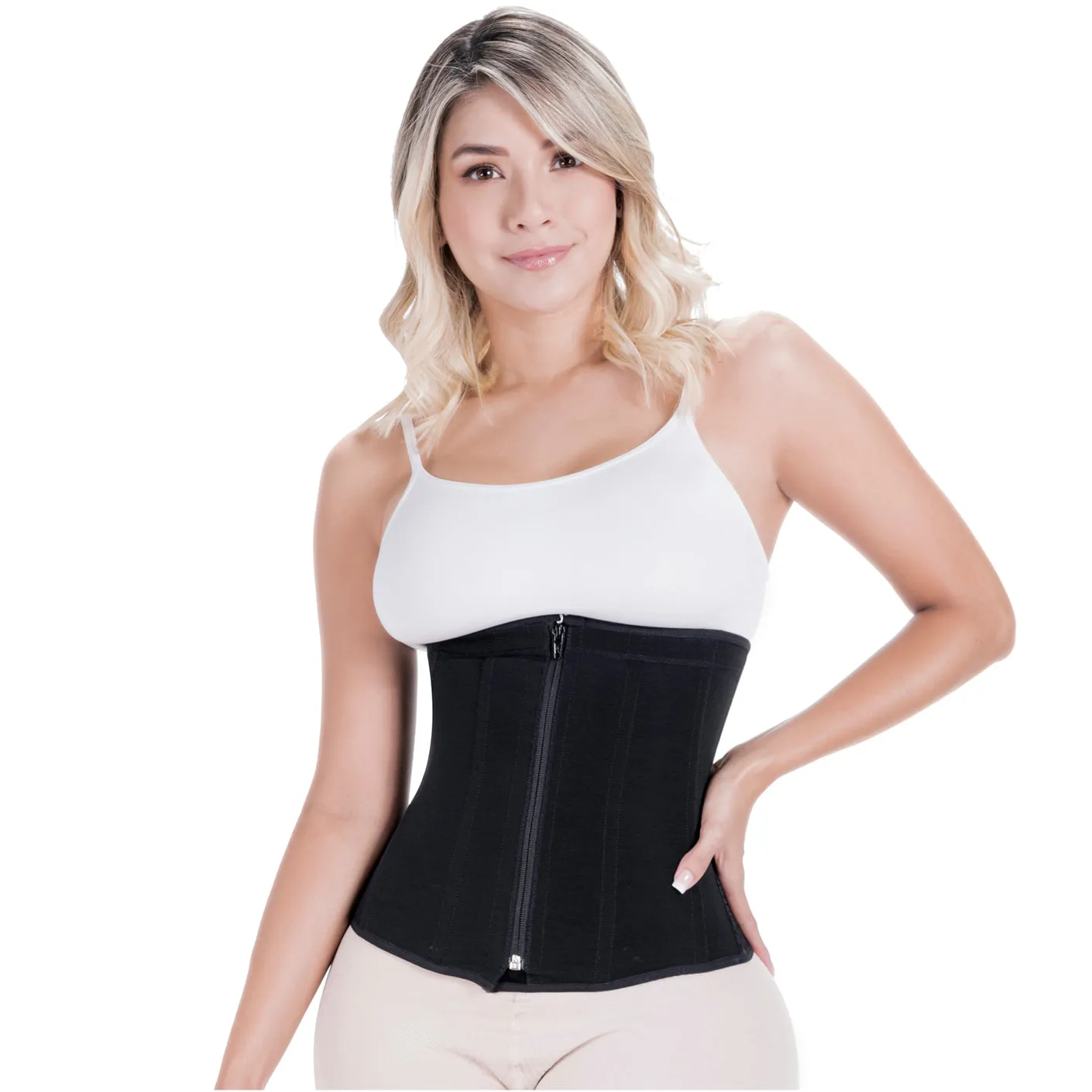 Post-Surgery Slimming massages, Posture corrector, Open bust & Front zipper closure Sonryse 023ZF