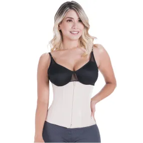 Post-Surgery Slimming massages, Posture corrector, Open bust & Front zipper closure Sonryse 023ZF