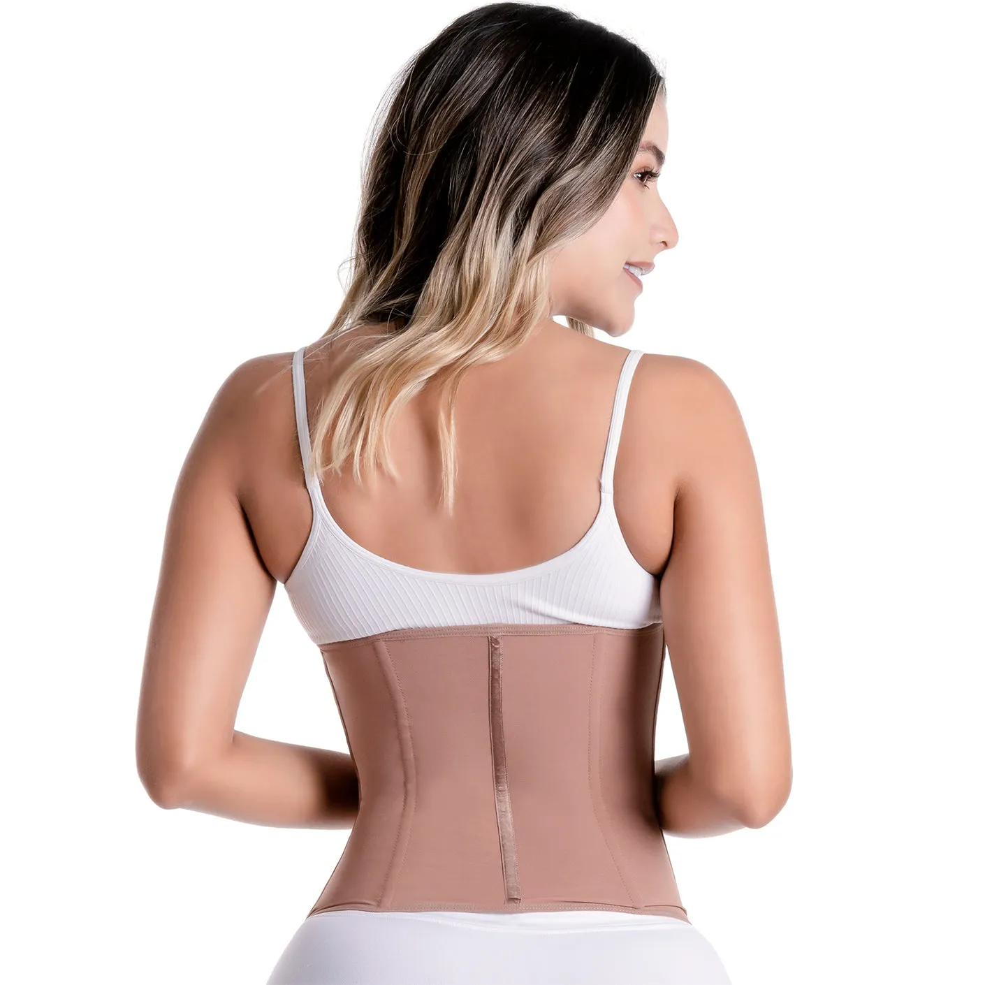 Post-Surgery Slimming massages, Posture corrector, Open bust & Front zipper closure Sonryse 023ZF