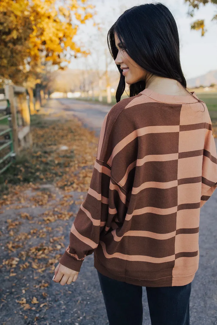 Reagan Striped Sweater