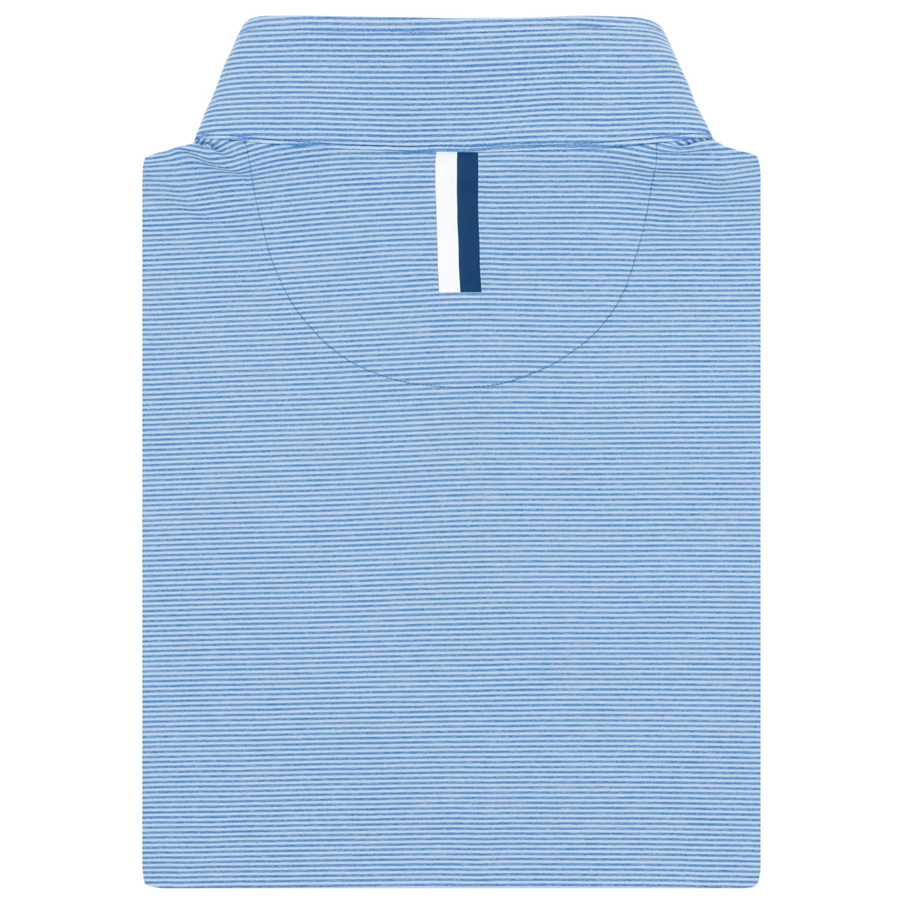 Riva Heather Stripe Performance Q-Zip | The Riva Heather Stripe - Caicos Blue/Pale Blue