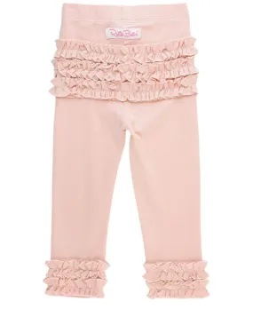 Ruffle Butts- Ruffled Legging- Pink