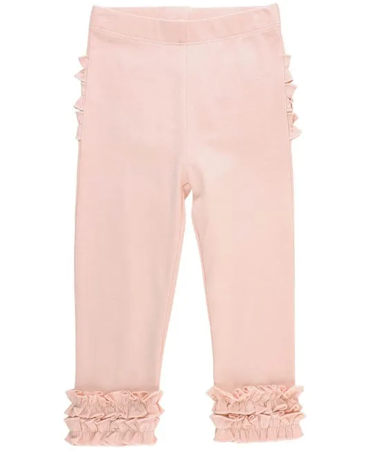 Ruffle Butts- Ruffled Legging- Pink