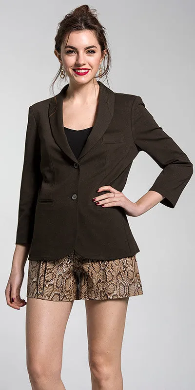 Shawl Collar Blazer