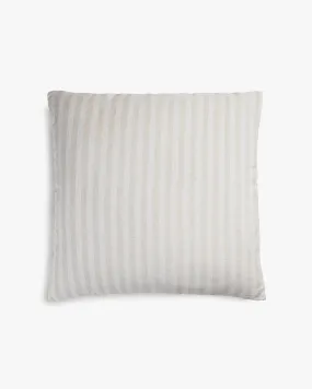 Striped Linen Euro Sham