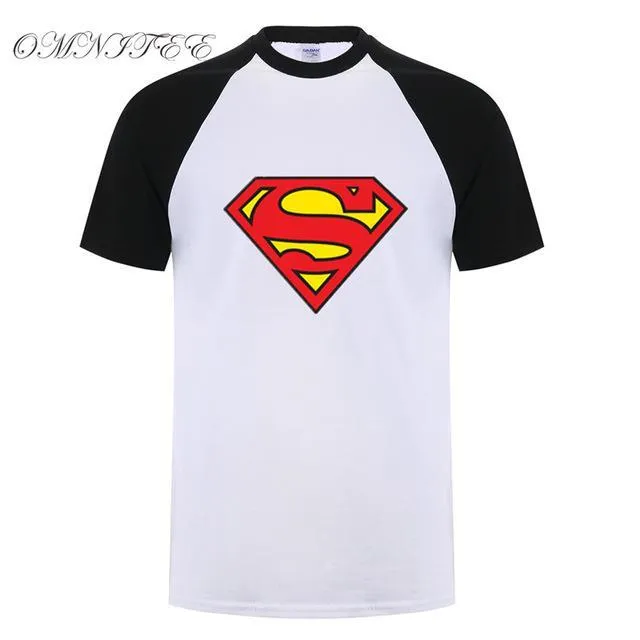 SUPERMAN Logo Short Sleeve T-Shirt for Men (8 colors)