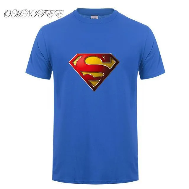 SUPERMAN Logo Short Sleeve T-Shirt for Men (8 colors)