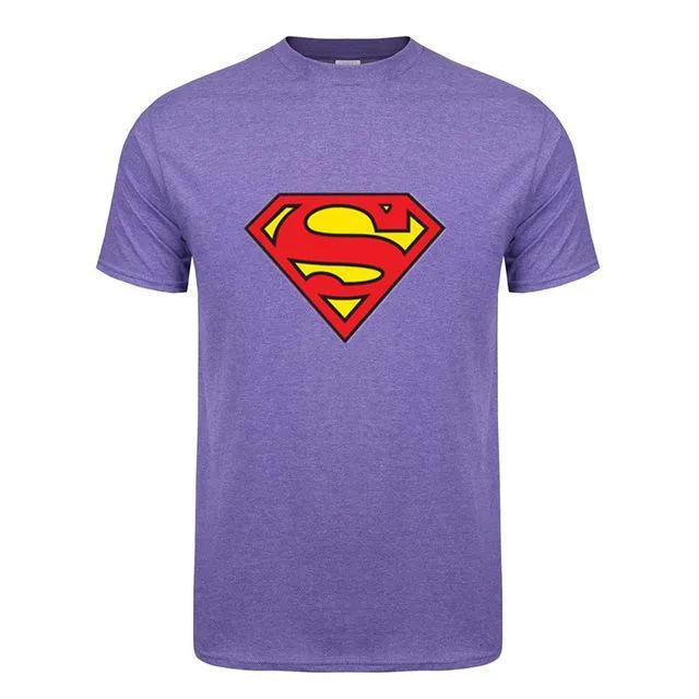 SUPERMAN Logo Short Sleeve T-Shirt for Men (8 colors)