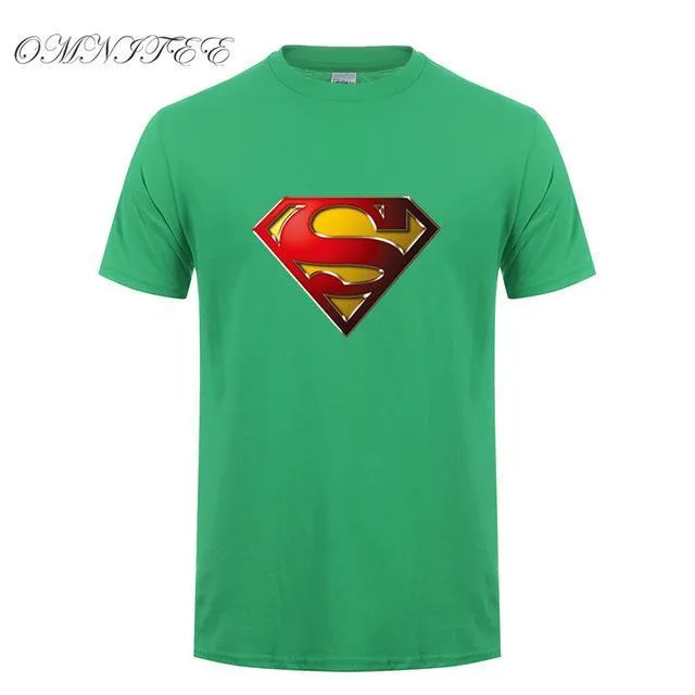 SUPERMAN Logo Short Sleeve T-Shirt for Men (8 colors)