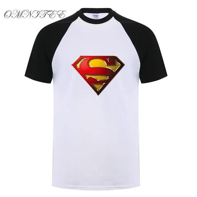 SUPERMAN Logo Short Sleeve T-Shirt for Men (8 colors)