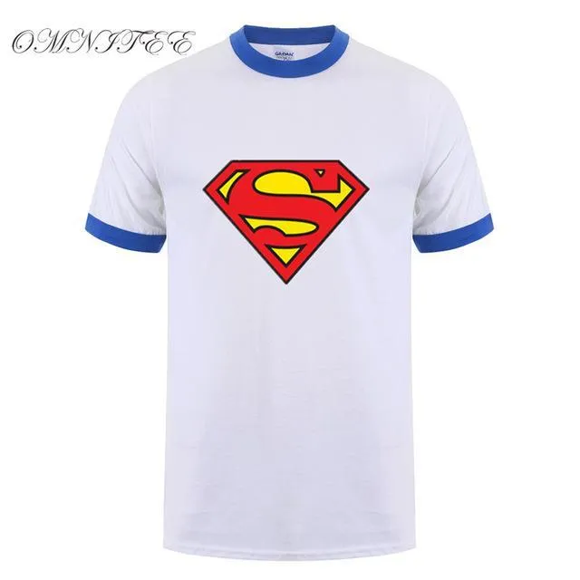 SUPERMAN Logo Short Sleeve T-Shirt for Men (8 colors)