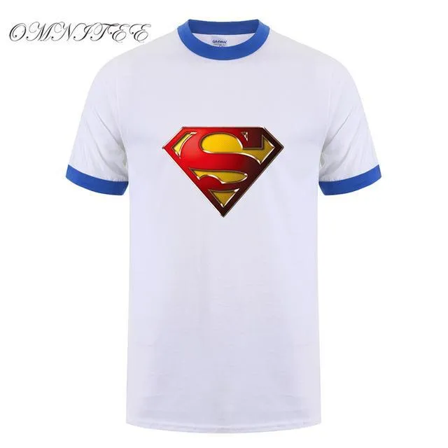 SUPERMAN Logo Short Sleeve T-Shirt for Men (8 colors)