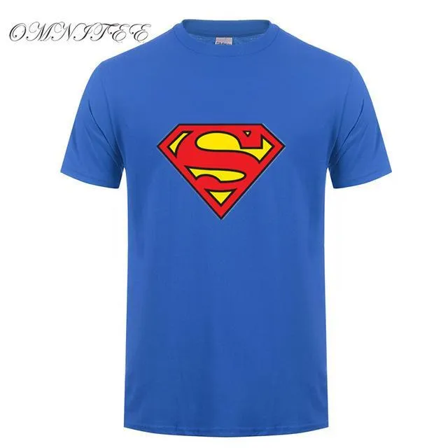 SUPERMAN Logo Short Sleeve T-Shirt for Men (8 colors)