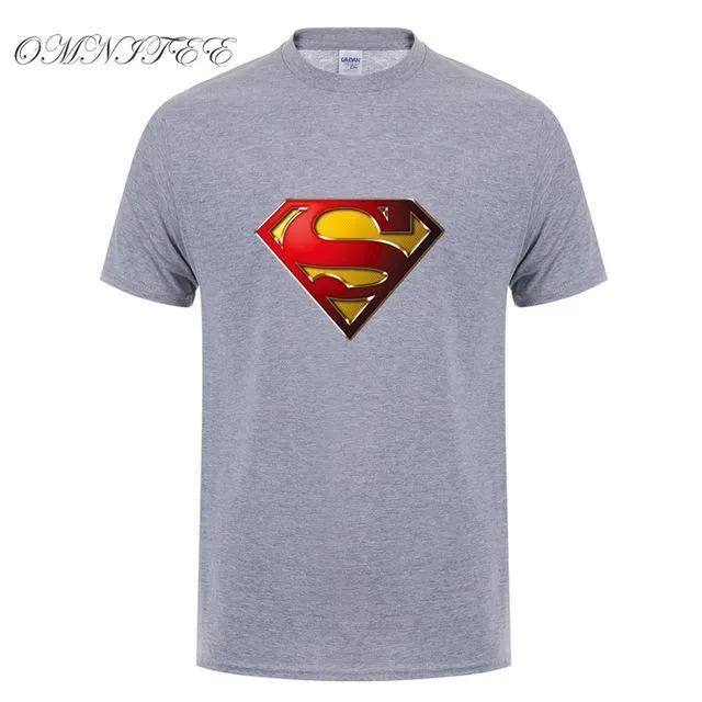 SUPERMAN Logo Short Sleeve T-Shirt for Men (8 colors)