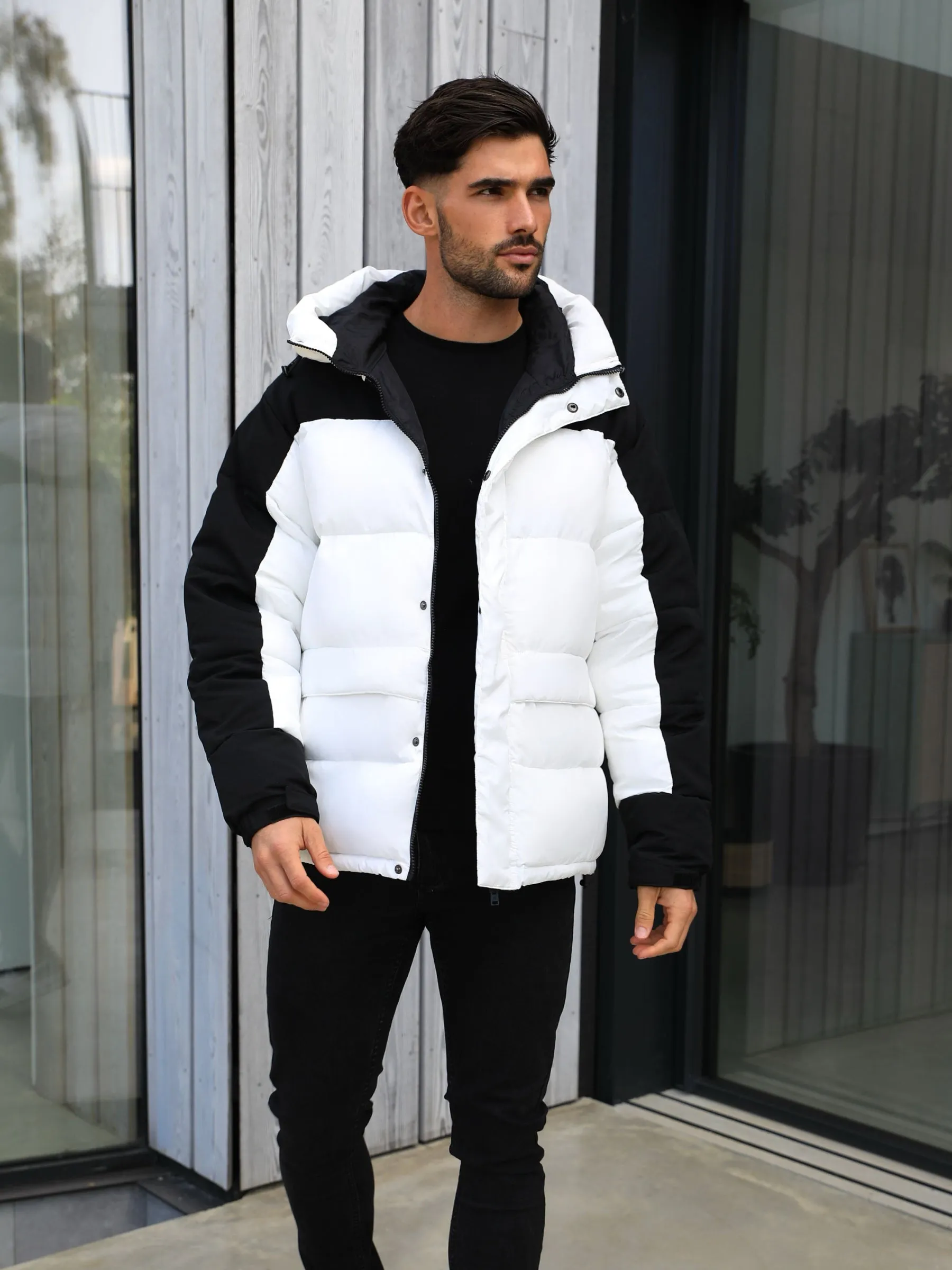 Tampa Puffer Coat - White