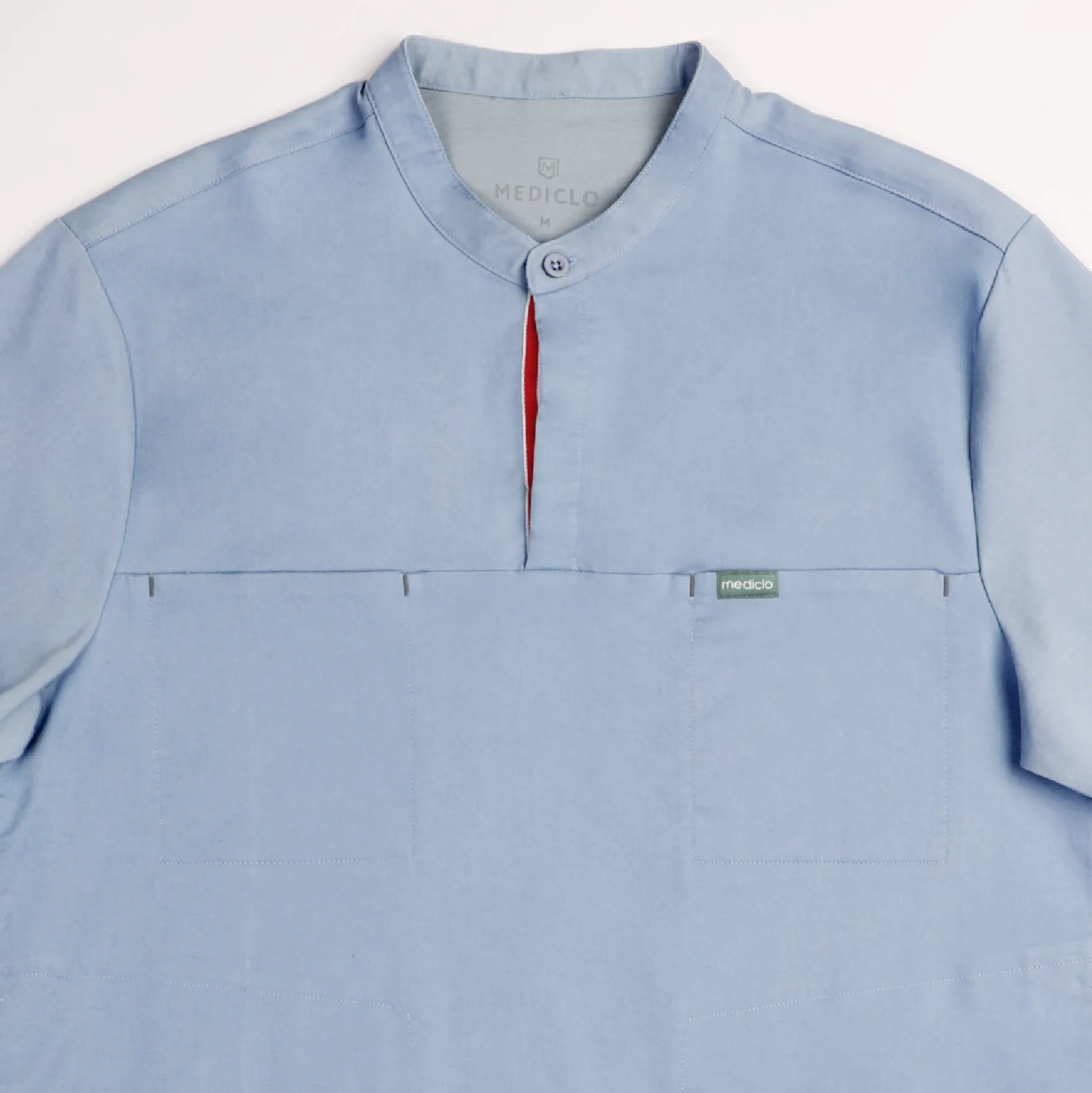 TENCEL™ Skye‎ ‎ Banded Collar Scrub Top