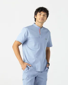 TENCEL™ Skye‎ ‎ Banded Collar Scrub Top